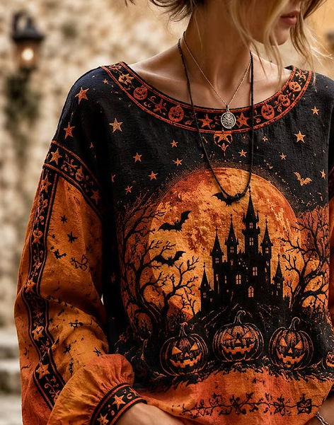Brielle | Blouse Halloween