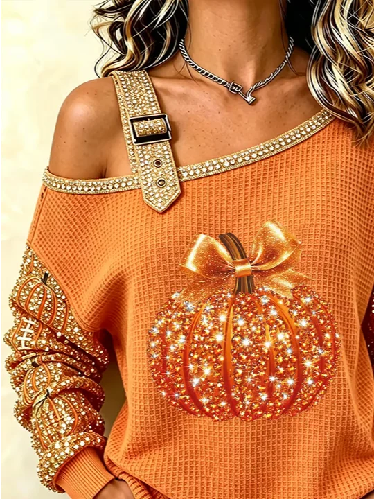 Isabel | Sweat Citrouille