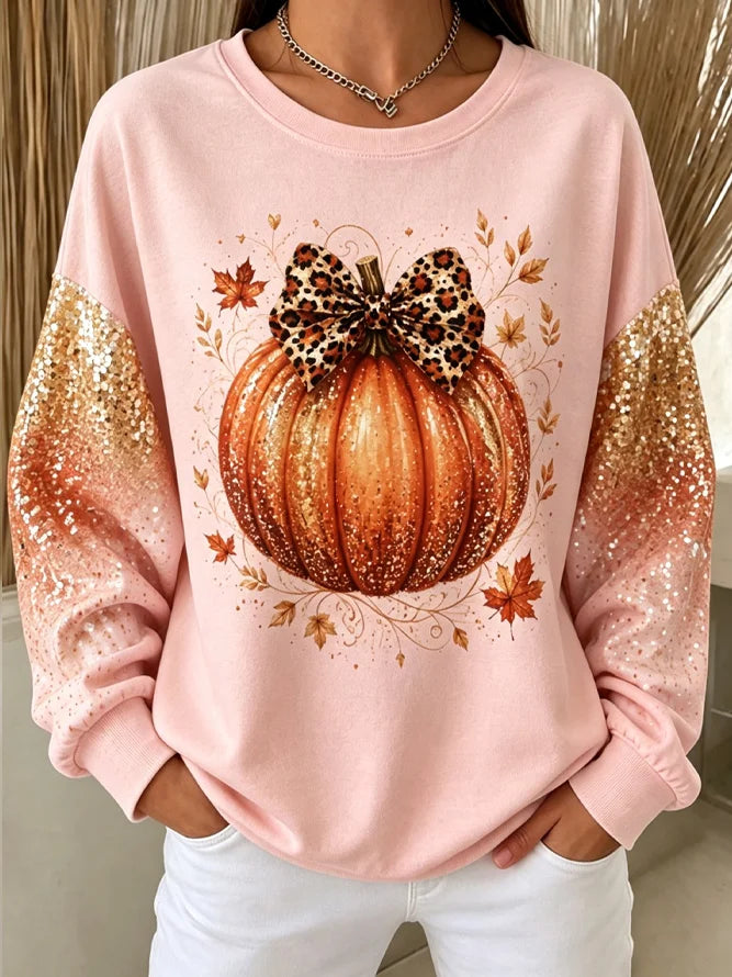 Eva | Sweat Citrouille
