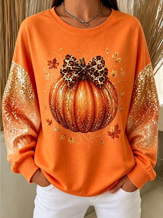 Eva | Sweat Citrouille