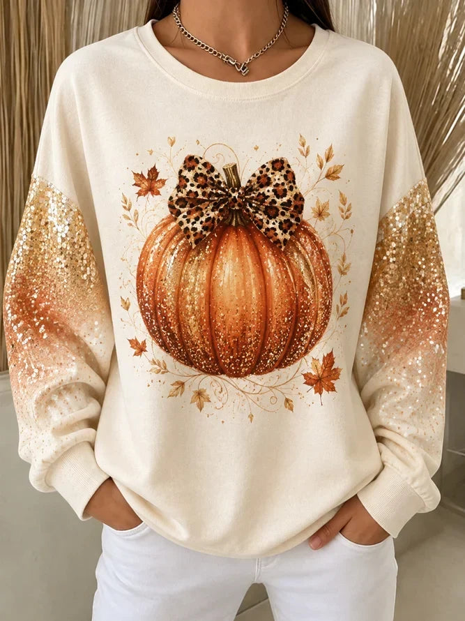 Eva | Sweat Citrouille