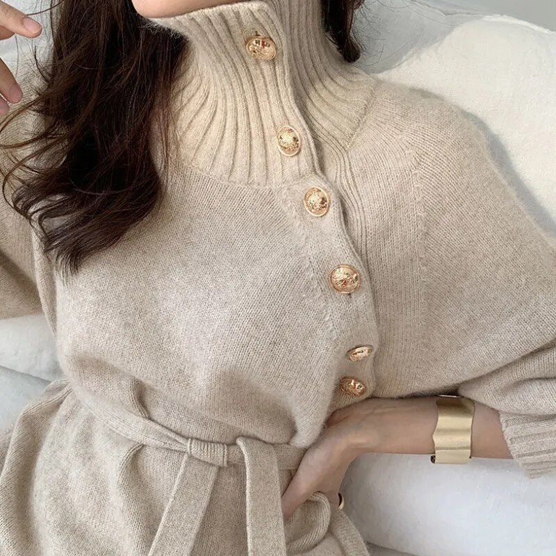 Evelia - Robe Enveloppante Confortable