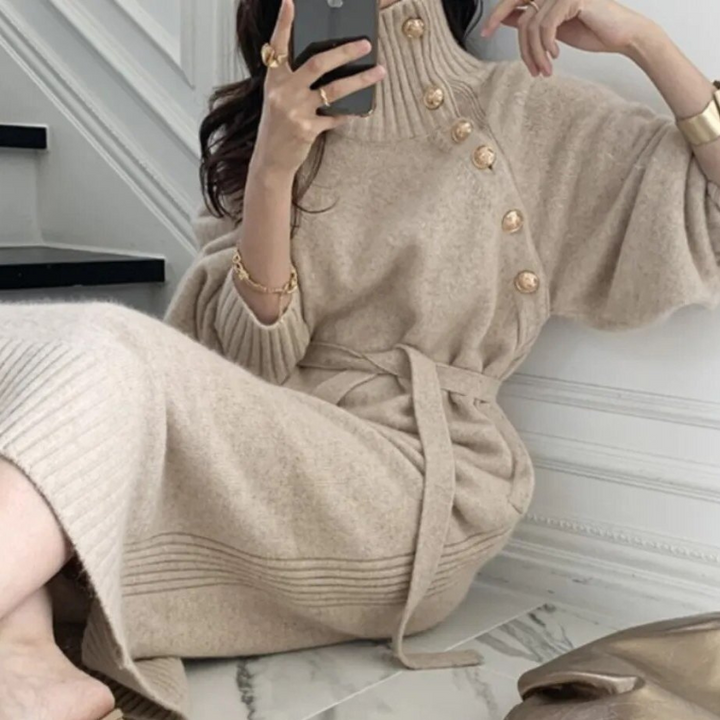 Evelia - Robe Enveloppante Confortable