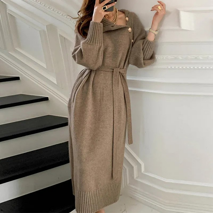 Evelia - Robe Enveloppante Confortable
