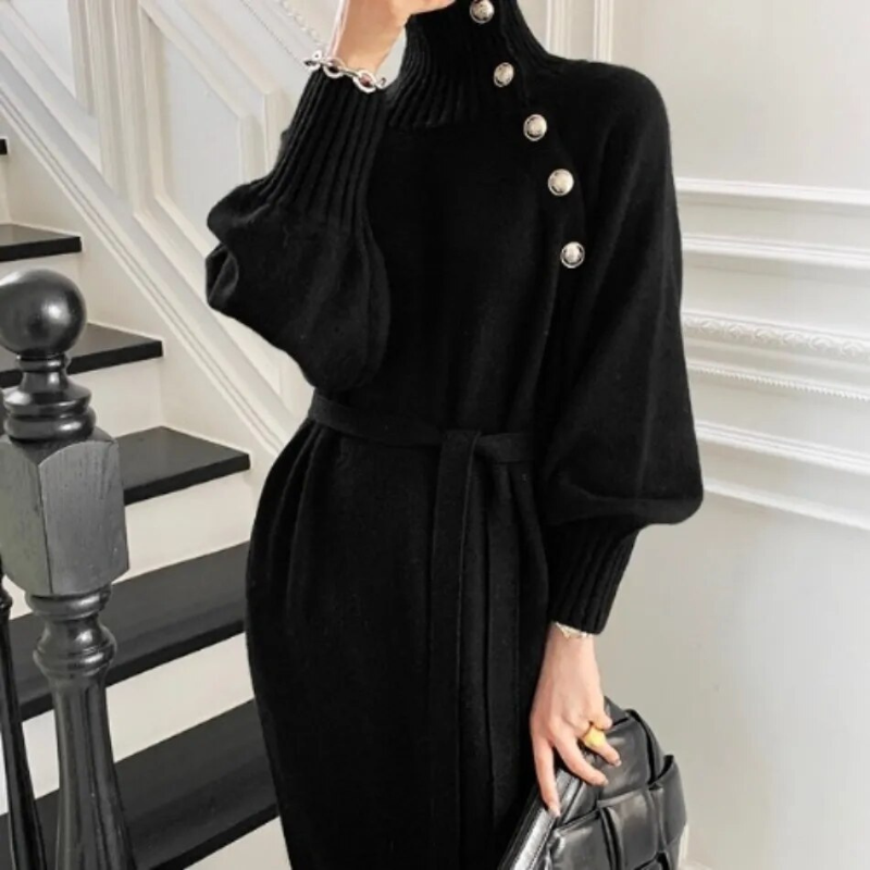 Evelia - Robe Enveloppante Confortable