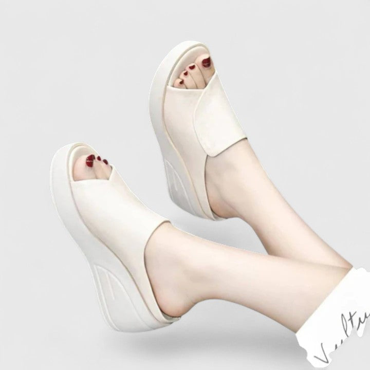 Kora - Sandales Orthopédiques à Talon Compensé