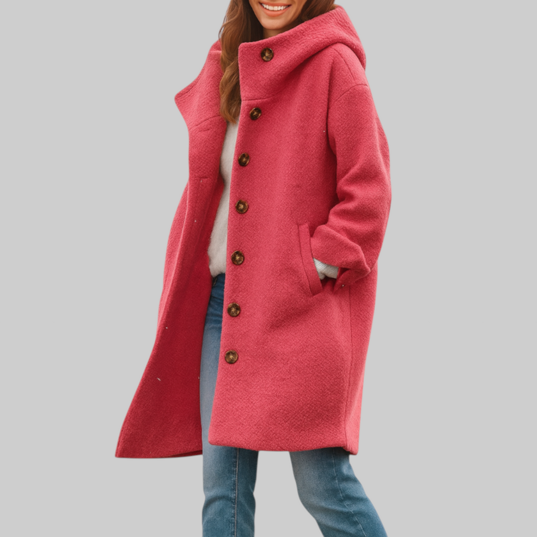 Freja | manteau quotidien, mi-long et confortable
