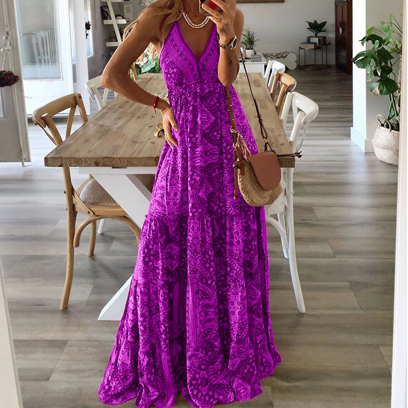 Gweneth - Robe Boho sans Manches