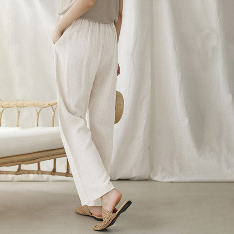 Vara - Pantalon Détente avec Cordon de Serrage