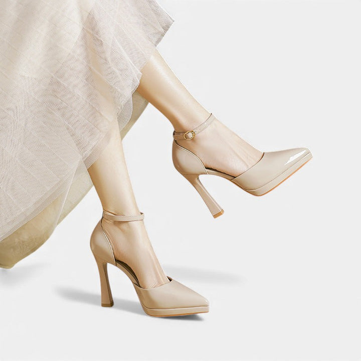 Talons en cuir Evette