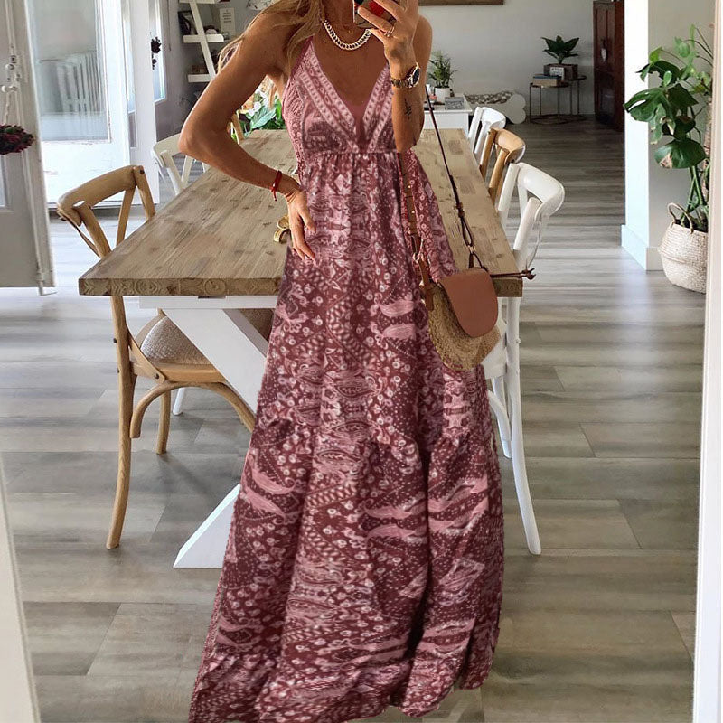 Gweneth - Robe Boho Sans Manches