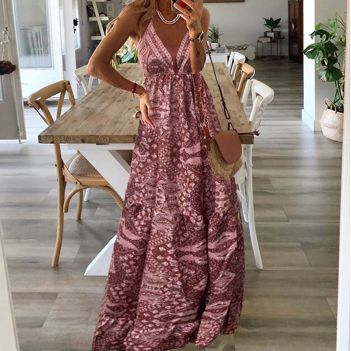 Gweneth - Robe Boho Sans Manches