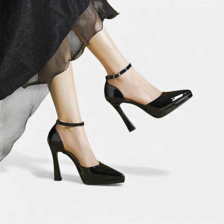 Talons en cuir Evette