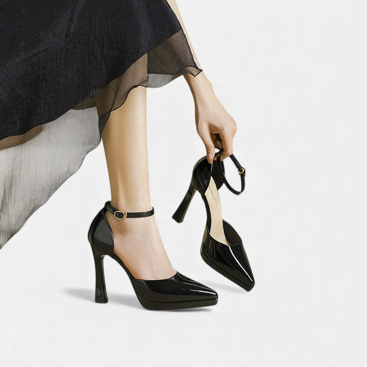 Talons en cuir Evette