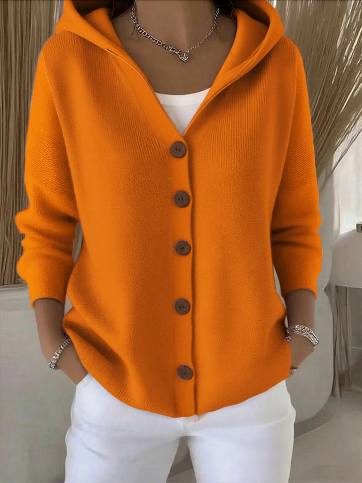 Doris | Gilet en Tricot à Capuche