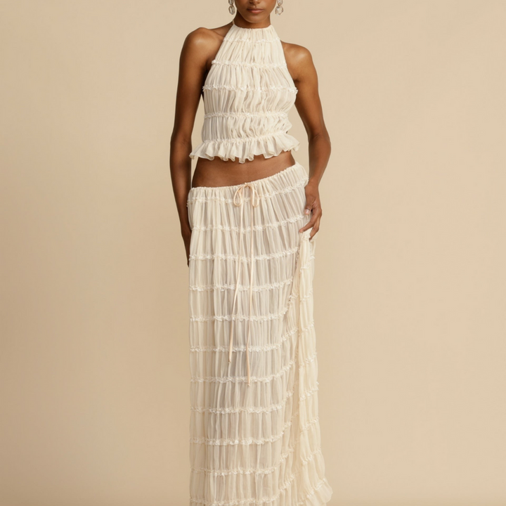 WENDY - Ensemble Top et Jupe