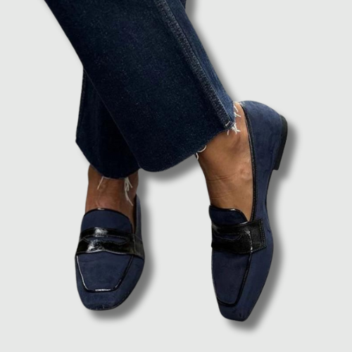 Nora™ | Mocassins en Cuir Chic