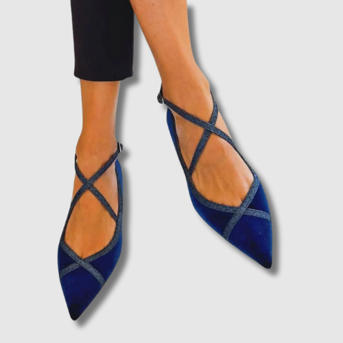 Noëlle™ | Mocassins Chic Navy