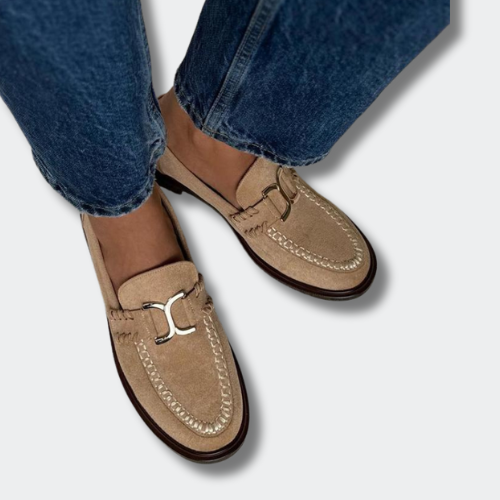 Amélie™ | Mocassins en Daim