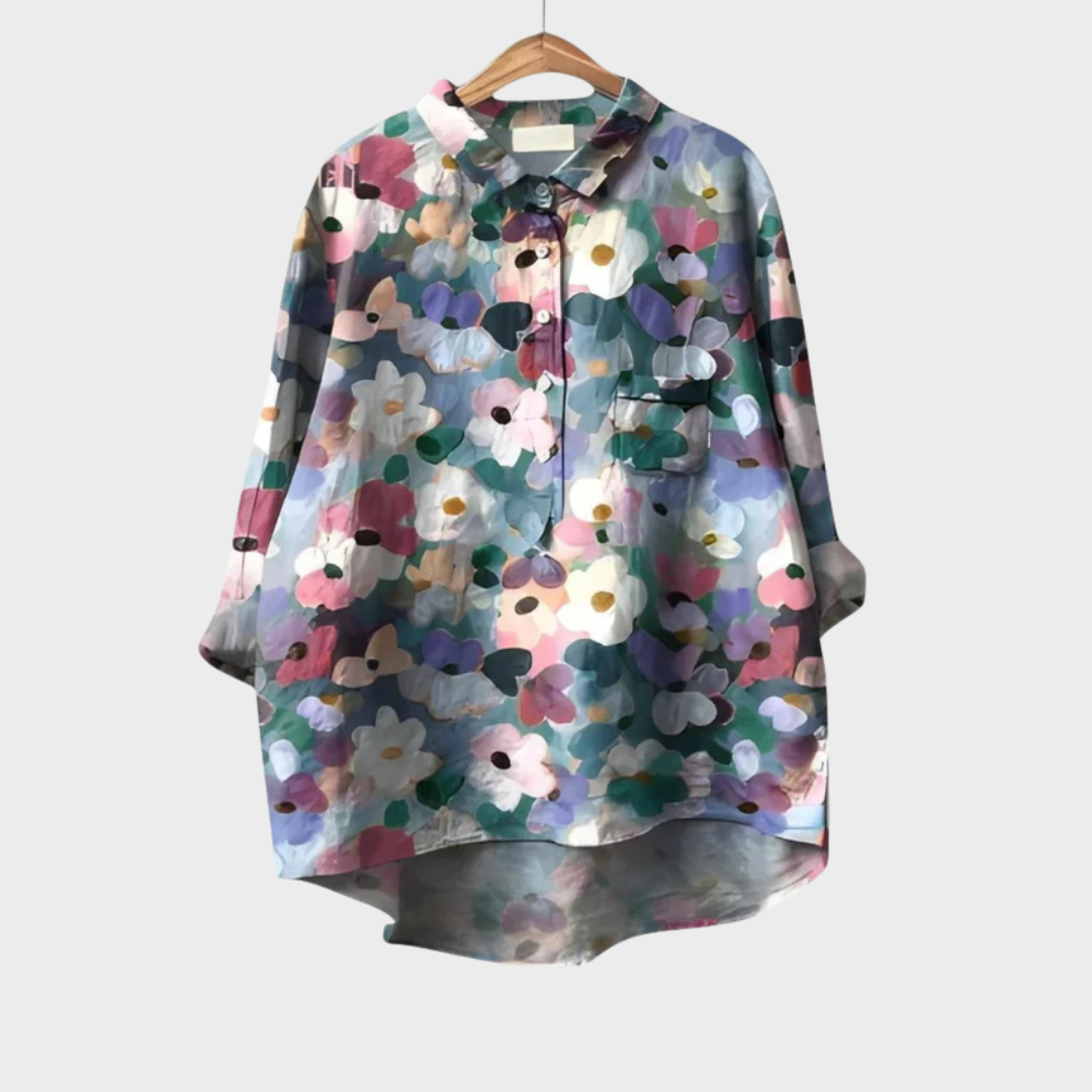Elise | Blouse d'Été Élégante