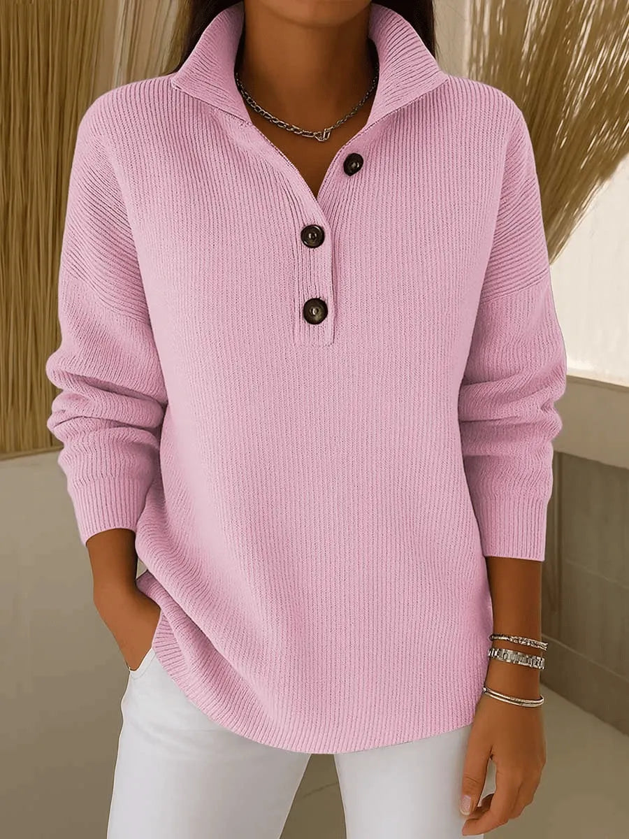 Eleanor | Pull col polo en V