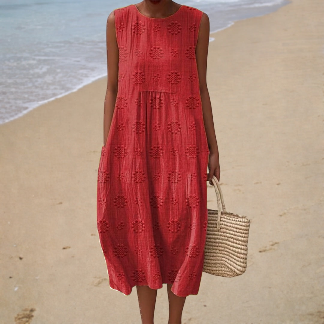 Robe d'été sans manches confortable