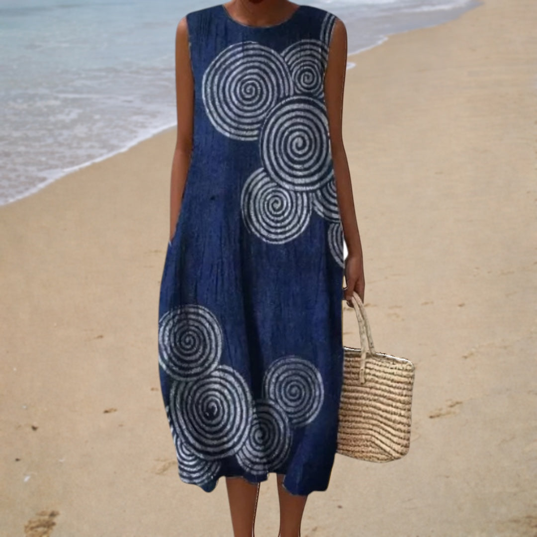 Robe d'été sans manches confortable