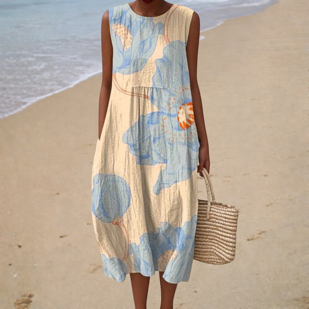 Robe d'été sans manches confortable