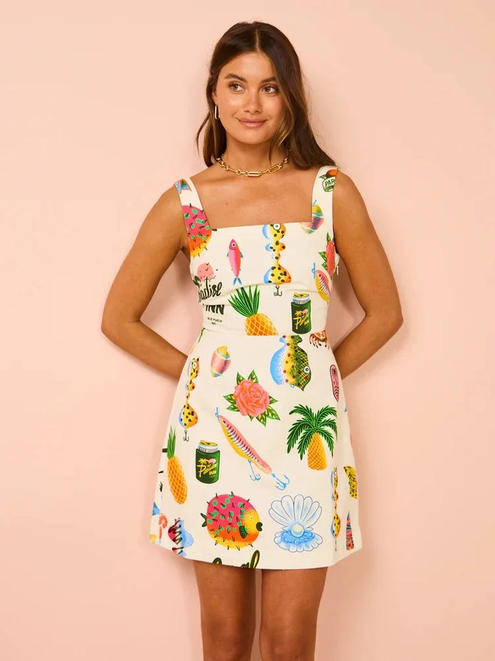 Azalée - Robe Délice Tropical