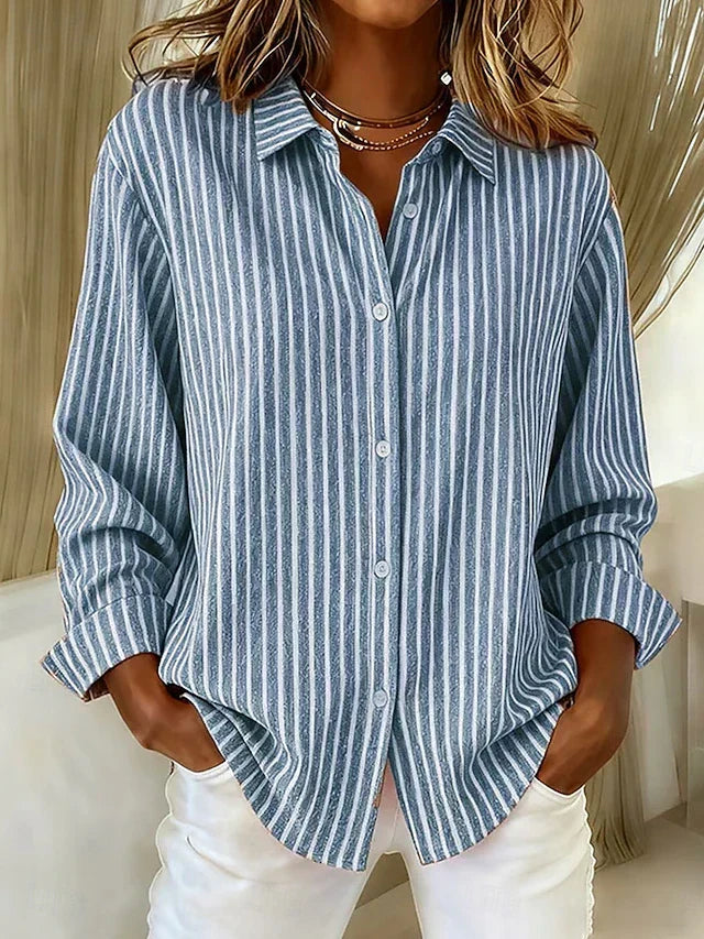 Deborah | Chemise Rayée Boutonnée