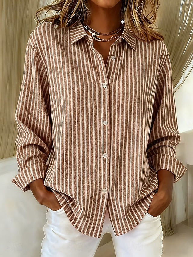 Deborah | Chemise Rayée Boutonnée