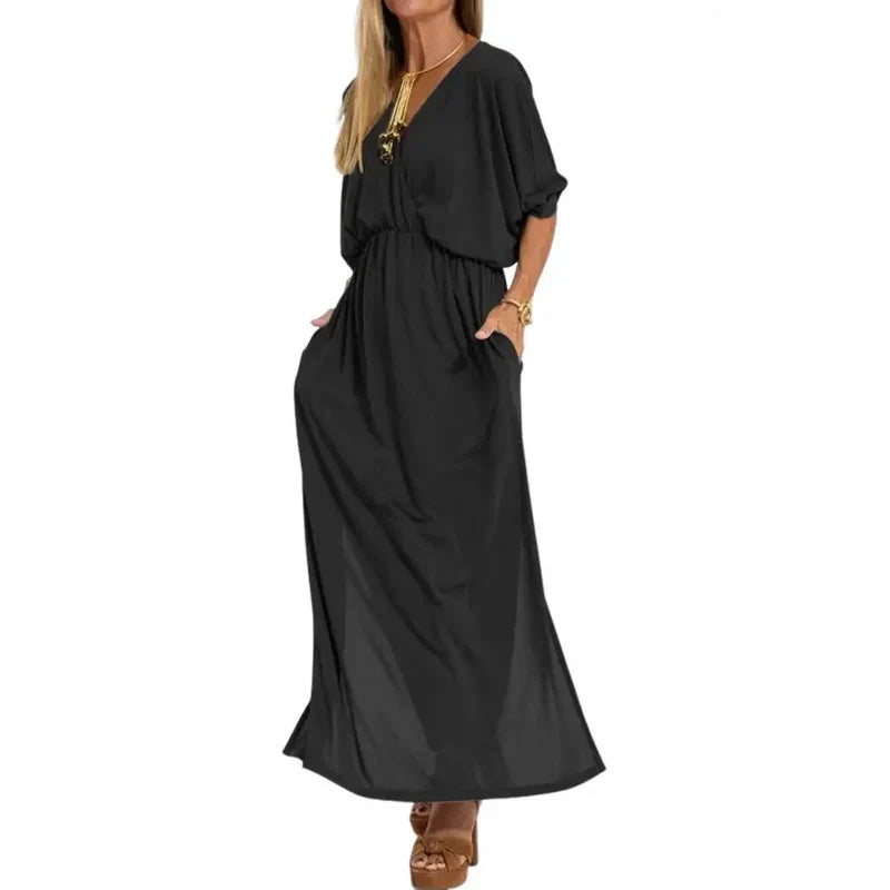 ISABELLA | Robe longue fluide