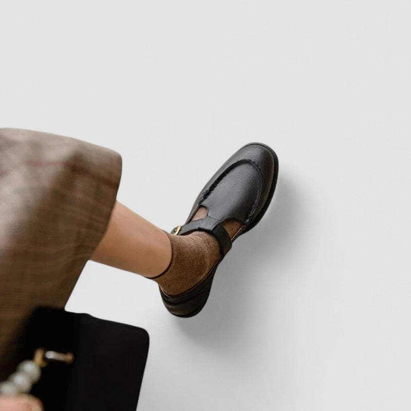 Zhelynne | Chaussures Orthopédiques Mary Jane à Bout Carré