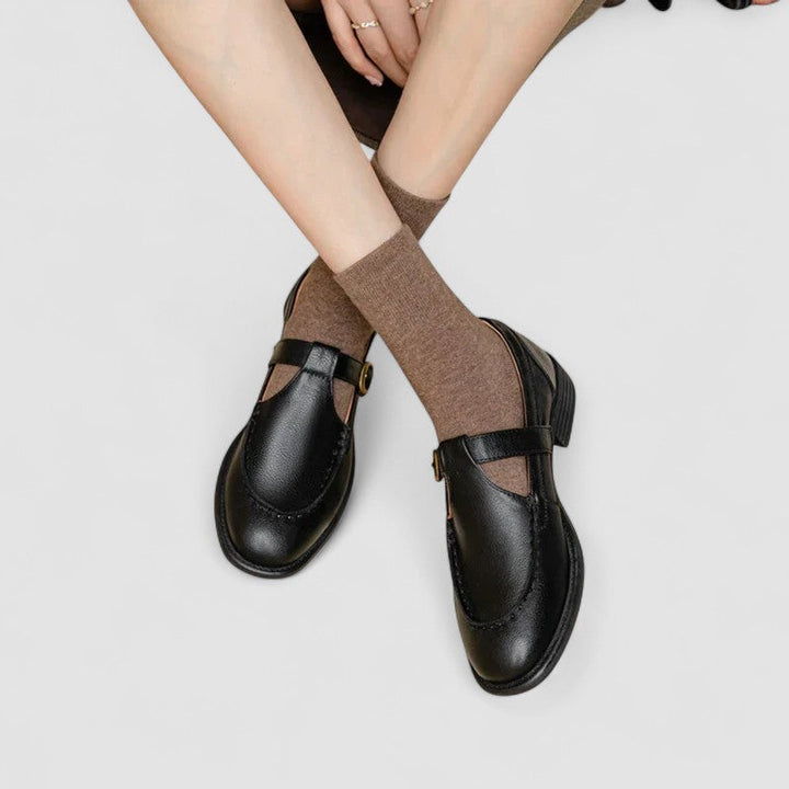 Zhelynne | Chaussures Orthopédiques Mary Jane à Bout Carré