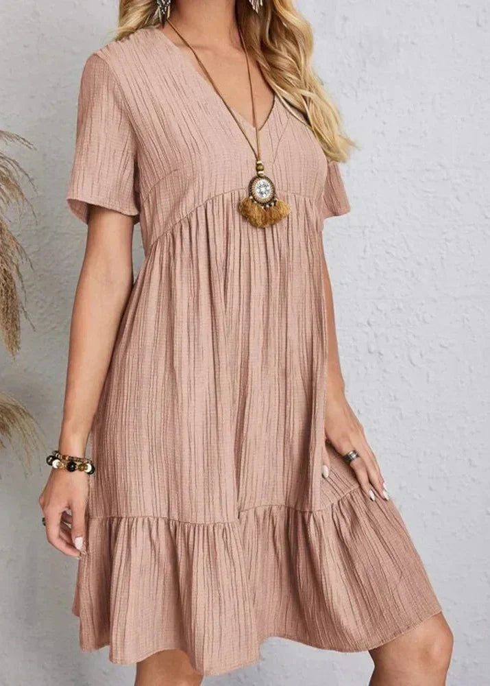 ENORA | ROBE ÉLÉGANTE FLATTEUSE