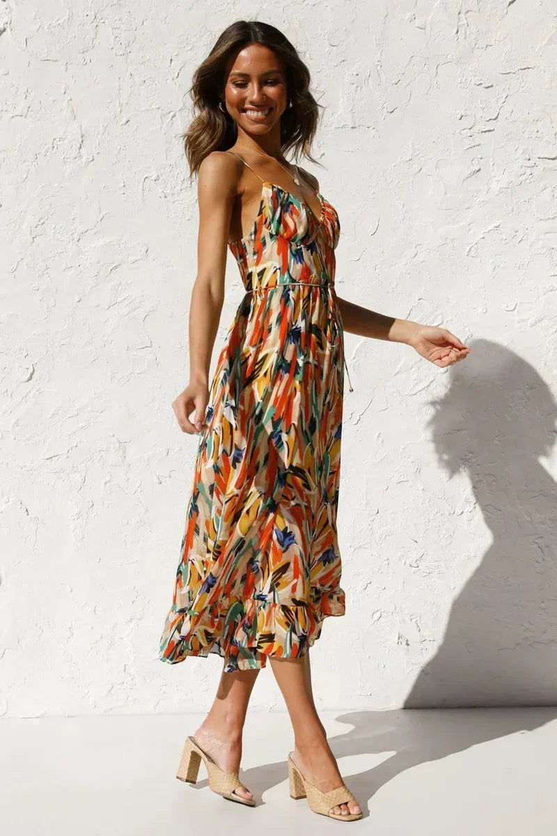 GABRIELLA | Robe d'été imprimée