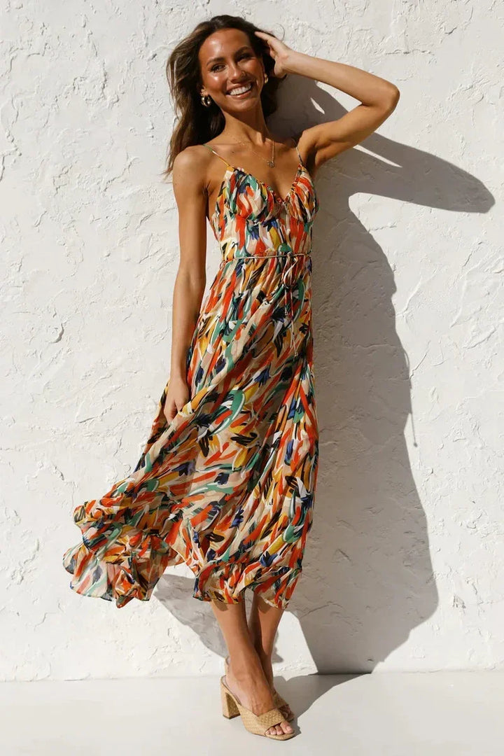 GABRIELLA | Robe d'été imprimée