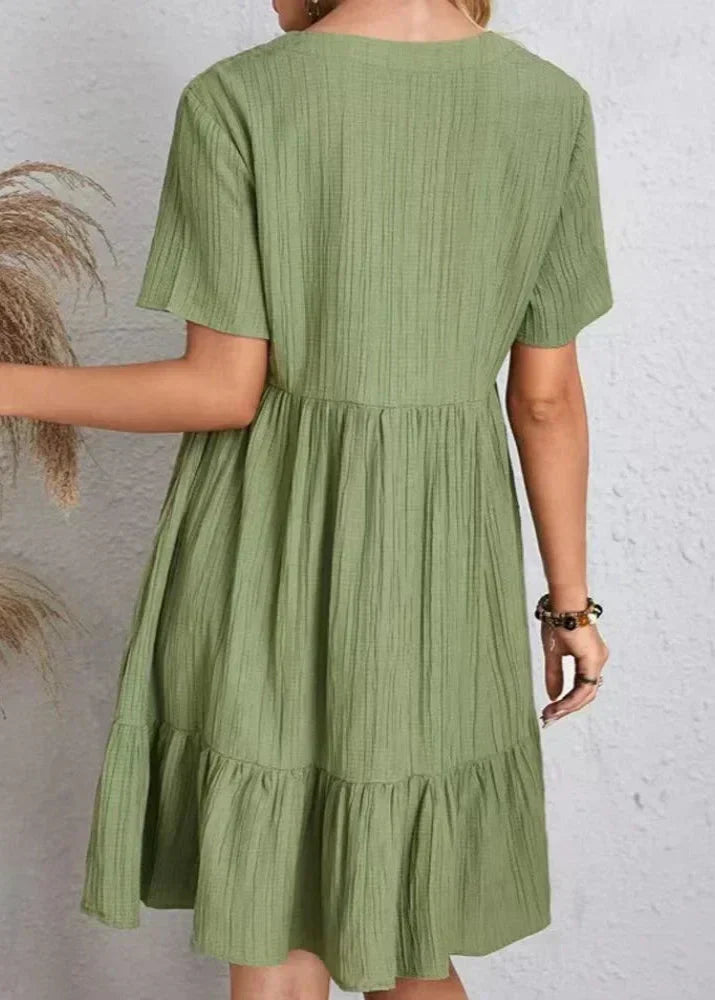 ENORA | ROBE ÉLÉGANTE FLATTEUSE