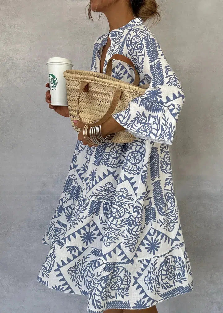 Fiorelia - Robe Tunique Bohémienne Décontractée