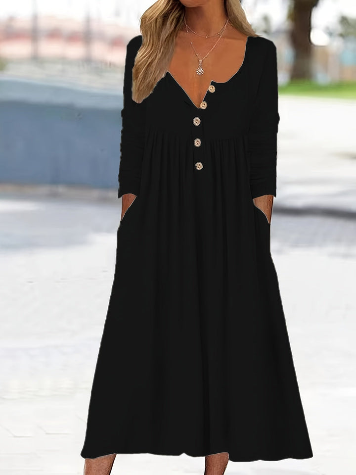 ZARA | ROBE MIDI AVEC BOUTONS À L'AVANT