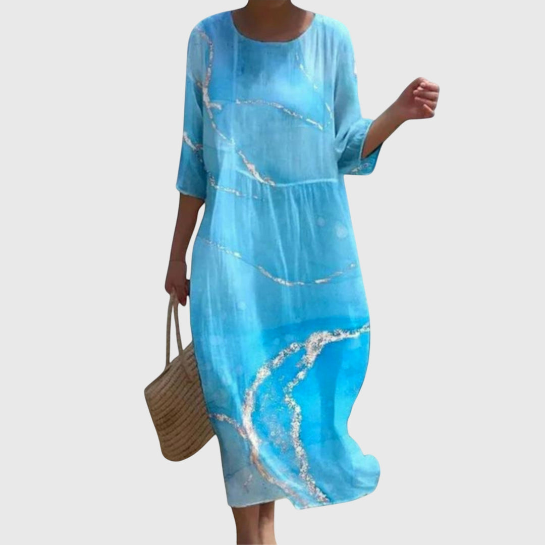 Hayley™ | Robe Maxi Florale Élegante