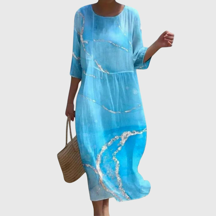 Hayley™ | Robe Maxi Florale Élegante