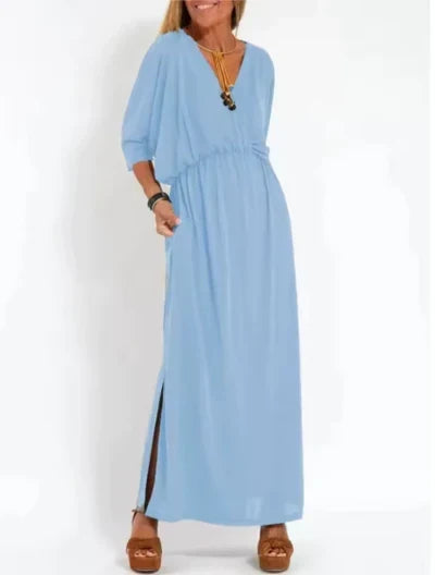 ISABELLA | Robe longue fluide
