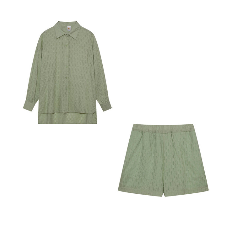 Elizabeth - Ensemble Chemise et Shorts Légers