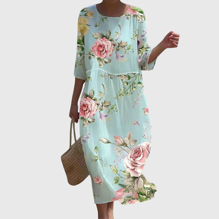 Hayley™ | Robe Maxi Florale Élegante