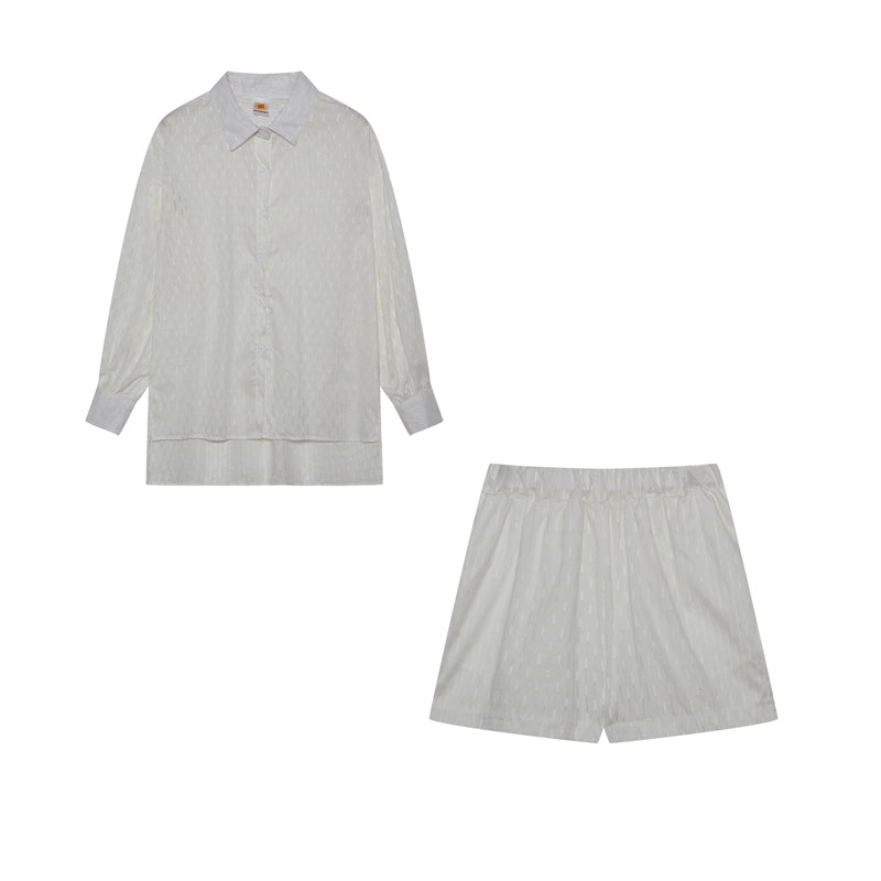 Elizabeth - Ensemble Chemise et Shorts Légers