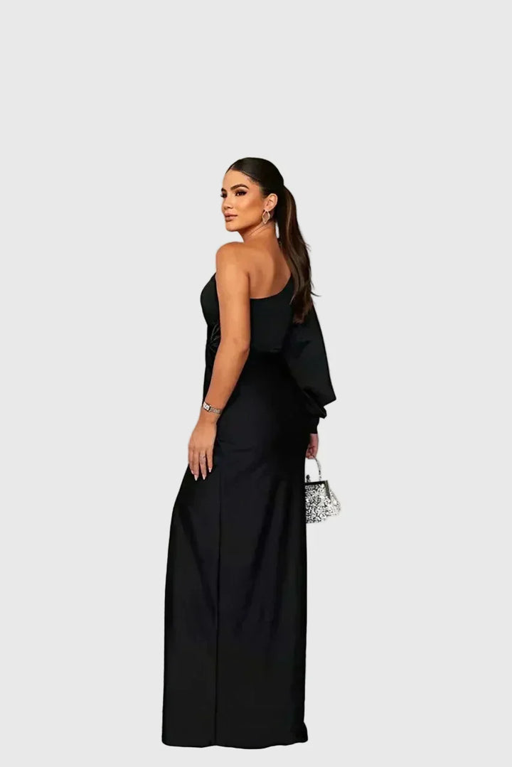 Melyssa | Robe de Soirée Maxi Élégante et Fluide