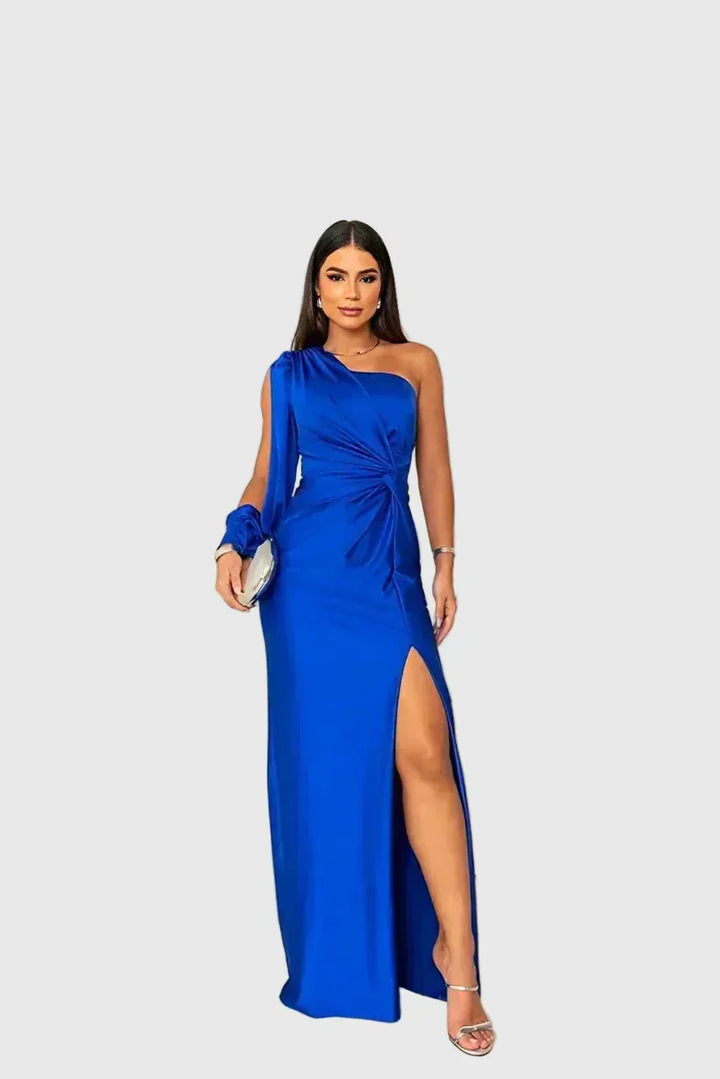 Melyssa | Robe de Soirée Maxi Élégante et Fluide