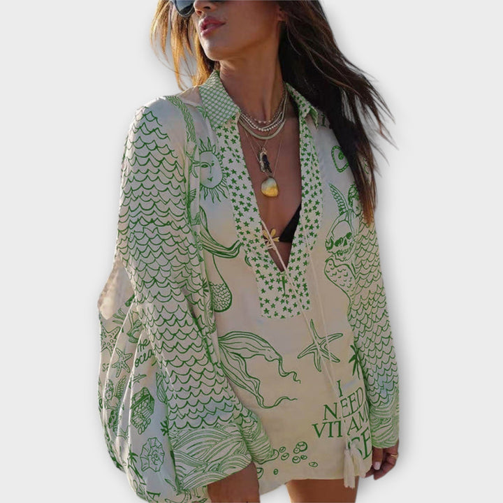 Siandra - Robe de Plage Décontractée