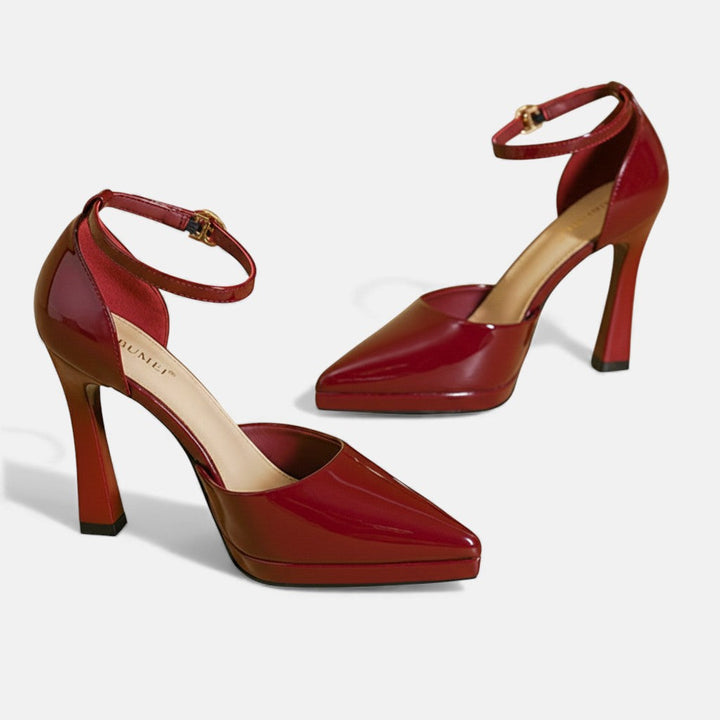 Talons en cuir Evette
